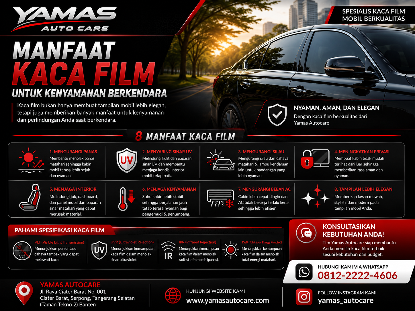 Manfaat Kaca Film